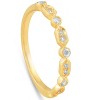 Pompeii3 1/6ct Diamond Wedding Ring 14k Yellow Gold - 3 of 4