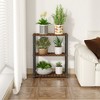 HOMLUX 2/3/4 Tier Plant Stand Flower Pot Shelf Wood Design Display Rack Side Table - 4 of 4