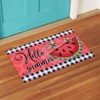 The Lakeside Collection Hello Summer Porch Decor - Watermelon Door Mat - 4 of 4