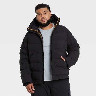 mens puffer jacket target