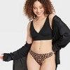 Women's Luxury Collection Bonded Microfiber Plunge Bralette - Auden™ - 3 of 4