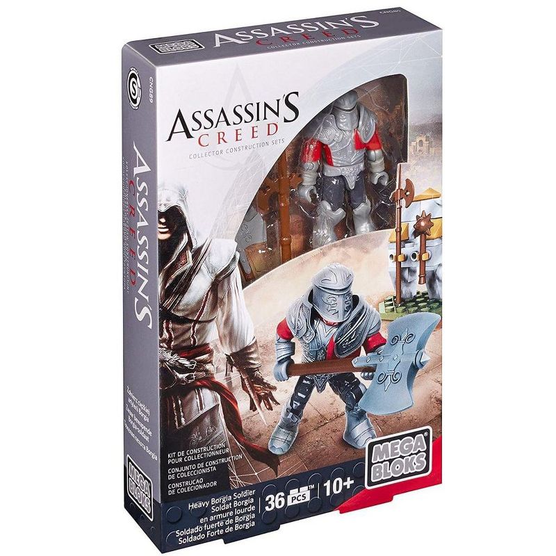Mega Brands America, Inc. Assassin's Creed Mega Bloks Construction Set: Heavy Borgia Soldier, 2 of 4