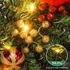 MOEPISY 9FT Prelit Christmas Garland with 50 LED Timer Lights - 2 of 4