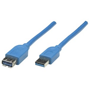 Manhattan® A-Male to A-Female SuperSpeed USB 3.0 Extension Cable - 1 of 4