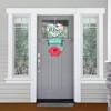 Big Dot of Happiness Colorful Floral Happy Mother's Day - Hanging Porch We Love Mom Party Outdoor Decorations - Front Door Decor - 3 Piece Sign - 2 of 4