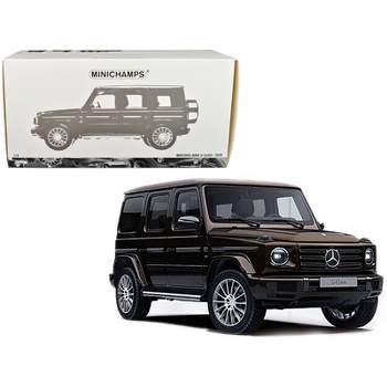 2020 Mercedes-Benz AMG G-Class Brown Metallic with Sunroof 1/18 Diecast Model Car by Minichamps