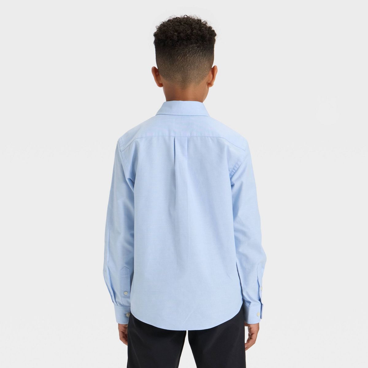 Boys' Long Sleeve Button-Down Oxford Style Dress Shirt - Cat & Jack™ - thumbnail 2
