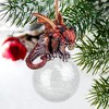 Design Toscano The Pensive Percher Dragon 2018 Collectible Holiday Ornament - 2 of 4