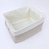 Unique Bargains Fabric Collapsible Spacious Capacity Easy to Clean Storage Bins - 3 of 4