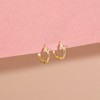 Girls' The Perfect Tiny Hoop 14k Yellow Gold Earrings - In Season Jewelry - 4 of 4