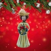 De Carlini Italian Ornaments 7.5 Inch Christmas Crafting With Caroline Christmas Tree Ornament , Christmas Decor Fashionista  Diva Lady (1PC) - 2 of 4