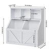 Kid's Toy Storage Organizer, Toy Storage Cabinet with Toy Shelf,Toddler Bookshelf,Kids Bookshelf and Toy Storage,Playroom,Nursery,Classroom,Daycare - 2 of 4