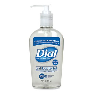 Antibacterial Liquid Hand Soap for Sensitive Skin, Floral, 7.5 oz Pump, 12/Carton