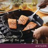 Anolon Advanced Home 11" Deep Square Grill Pan with Pour Spouts Onyx: Nonstick Anodized Aluminum, Gas & Electric Compatible - 4 of 4