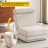 CAVINAS Foldable Sofa Chair with Headrest, Portable Sofa Bed Comfy Accent Chair for Bedroom, Living Room, High-Density Sponge - 2 of 4