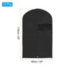 Unique Bargains Waterproof Dustproof Suits Coats Dresses Garment Bags 5 Pcs - 2 of 4