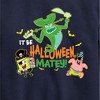 Boys' - SpongeBob SquarePants - It Be Halloween Matey Graphic Long Sleeve Fleece Sweatshirt - 2 of 4