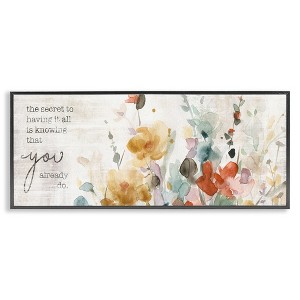 Stupell Industries Knowing You Have It Motivational, 24" x 10" - 1 of 4