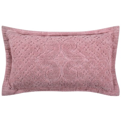 Ashton Collection 100% Cotton Soft & Breathable Chenille Tufted Medallion Design Pillow Shams, Luxurious All-Season, Machine Washable – Better Trends