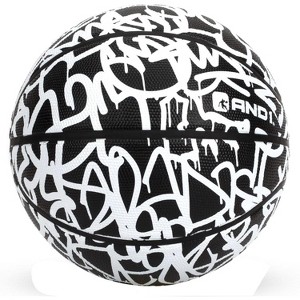 AND1 Chaos Rubber Basketball: Office Regulation Size (29.5 inches) Streetball, Made for Indoor Outdoor Games - 1 of 4