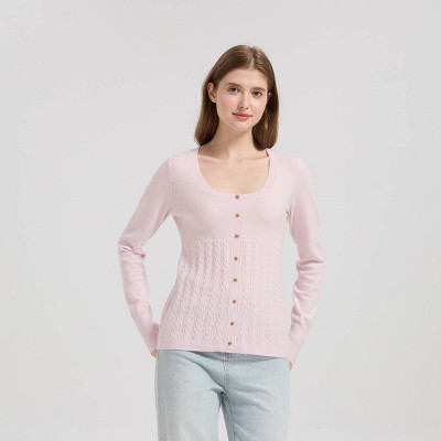 V-Neck Button Down Cardigan Sweater - Women's - Deppmann Depot