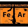 Junior's Design By Humans Elements Of Halloween Tee (FeAr) Periodically By Luckyst T-Shirt - 2 of 3