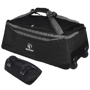 140L Foldable Duffle Bag with Wheels, Large Travel Duffel Bag - 1 of 4