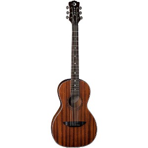 Luna Gypsy Parlor Mahogany Acoustic Guitar Natural - 1 of 4