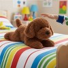 FAO Schwarz 18" Lying Sweet Doodle with Bow Toy Plush - 2 of 4