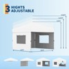 Pop Up Canopy Tent, Heavy Duty Outdoor Canopy W/ Removable Sidewall, Portable Tent Gazebo, Instant Tent Shelter for Parties, Events, & Vendors - 2 of 4