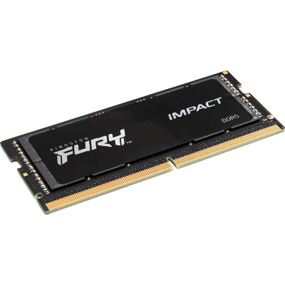 Kingston FURY Impact 16GB DDR5 SODIMM Memory Module KF556S40IB-16