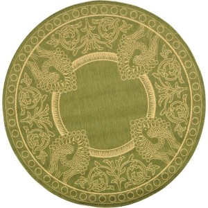 Courtyard CY2965 Power Loomed Indoor/Outdoor Area Rug  - Safavieh - 1 of 3