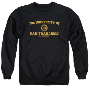 University Of San Francisco Official Circle Logo Adult Crewneck Sweatshirt - 1 of 4