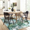 Washable Modern Abstract Living Room Rugs, Soft Non Slip Low Pile Floor Carpet for Bedroom Dining Room Office - 3 of 4