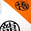 Dragon Ball Z Goku & Shenron Crew Neck Short Sleeve Orange & White Split T-shirt - 4 of 4