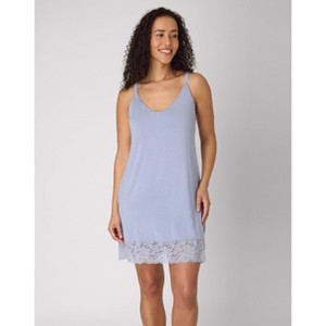 Bali Breathe Nightgown Chemise, Lace Trim - 1 of 4