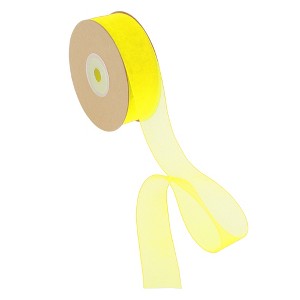 Unique Bargains Nylon Gift Ribbon for Wide Wedding Christmas Decorative 90"x0.98" - 1 of 4