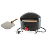 PizzaCraft PC6505 PizzaQue with Folding Peel - Black