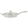 Gibson Rexford 5 Quart Ceramic Nonstick Aluminum Saute Pan with Lid - 2 of 4