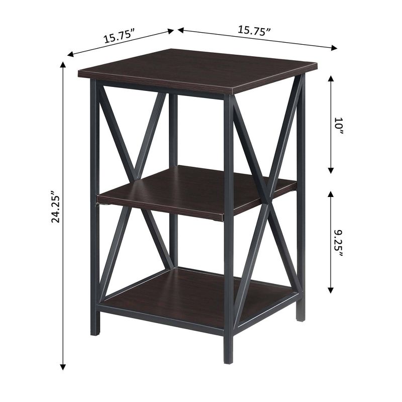 Tucson End Table with Shelves - Breighton Home, 5 of 6