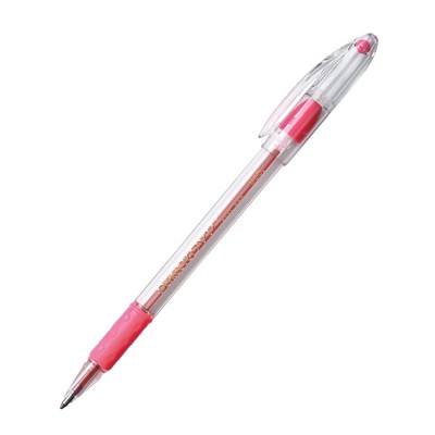 Pentel R.S.V.P. Ballpoint Pen, Medium Point, Pink (Case of 25)
