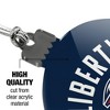 Liberty University Flames Logo Acrylic Christmas Tree Holiday Ornament - 4 of 4