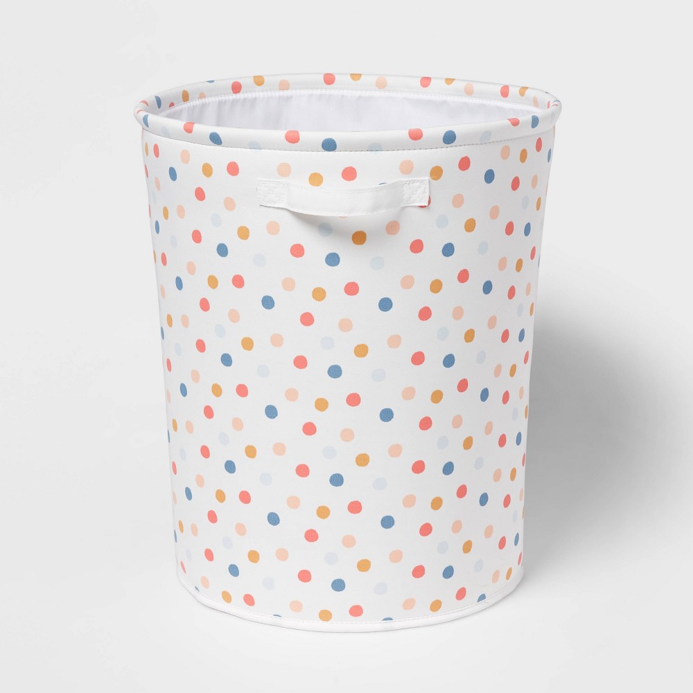 Photos - Clothes Drawer Organiser Extra Large Polka Dot Kids' Fabric Bin - Pillowfort™