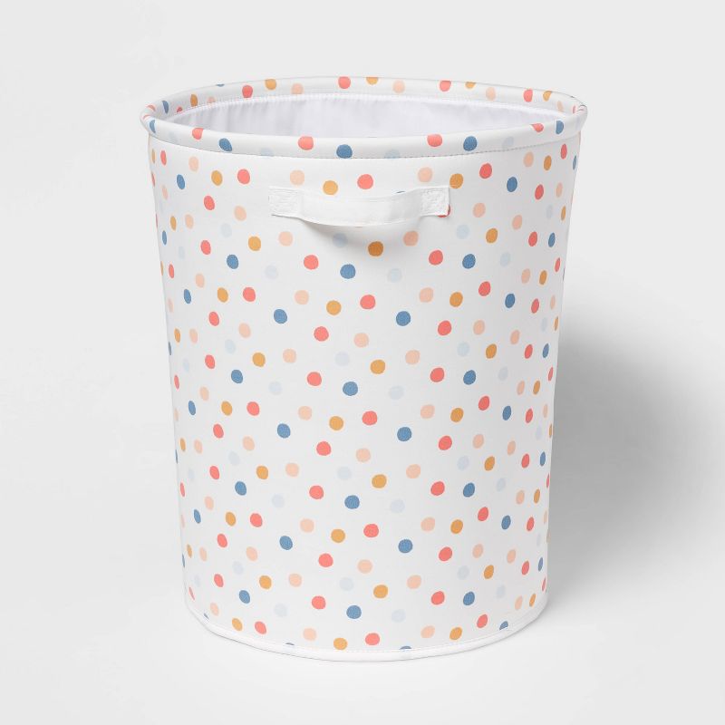 Polka Dot Kids' Fabric Bin - Pillowfort™, 1 of 4