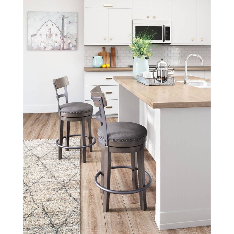 Caitbrook Counter Height Barstool Gray - Signature Design by Ashley, 2 of 10