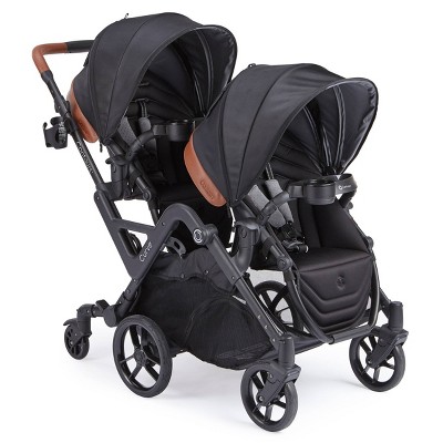 Contours Curve Double Stroller - Black