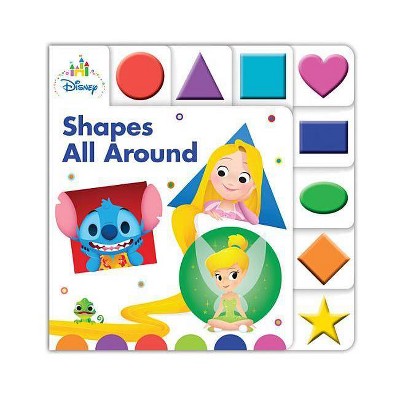  Disney Baby Shapes All Around - (Board Book) 