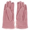 CTM Women's Teddy Synthetic Fleece Touchscreen Winter Gloves - 3 of 3