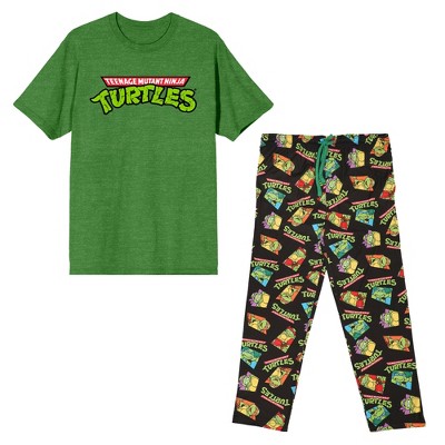 Tmnt Retro Cartoon T-shirt And Pant Set-xxl : Target