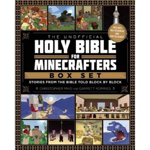 The Unofficial Holy Bible for Minecrafters Box Set - by  Christopher Miko & Garrett Romines (Hardcover) - 1 of 1
